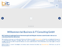 Tablet Screenshot of businessandit.com